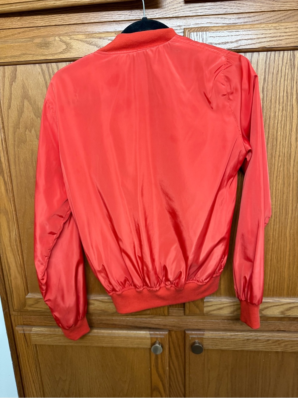 36 Point 5 Orange Bomber Jacket - Picture 3 of 8